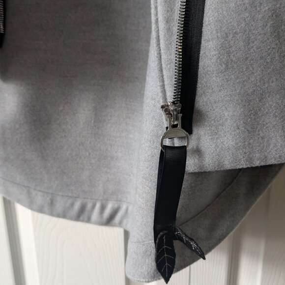 NWT womens Michael Tyler Collection LS Jacket Gray Large 24F5779 - Picture 5 of 7